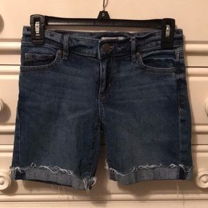 LOFT Denim Bermuda Shorts size 00 - 24 inch waist
